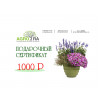 Сертификат 1000 Р